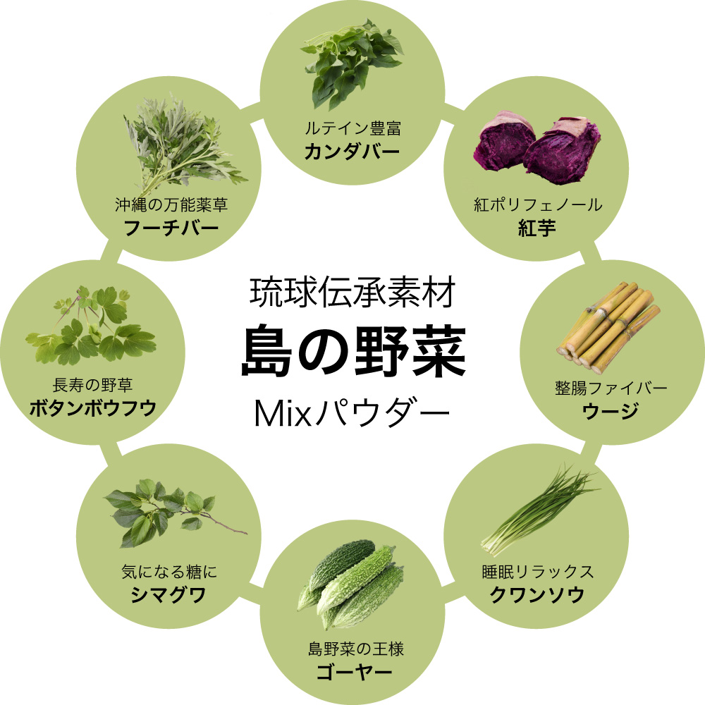 琉球伝承素材 島の野菜