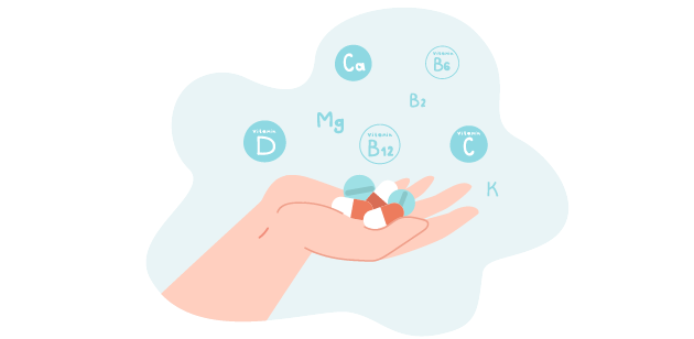 摂取するタイミングを決める