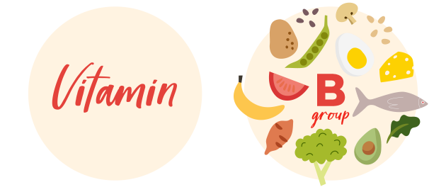 複数のビタミンB群