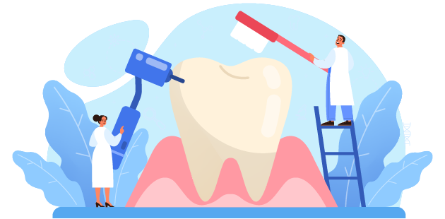 口腔周りも丁寧にケア