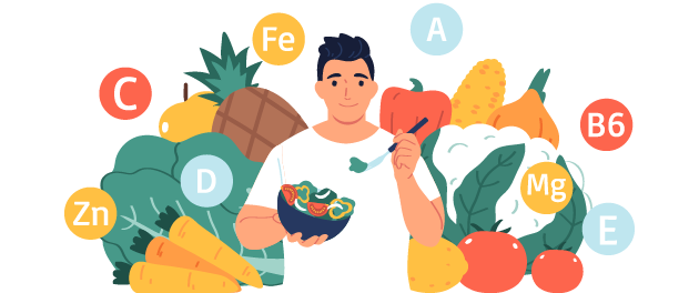 栄養バランスを意識した配合かどうかを確認する